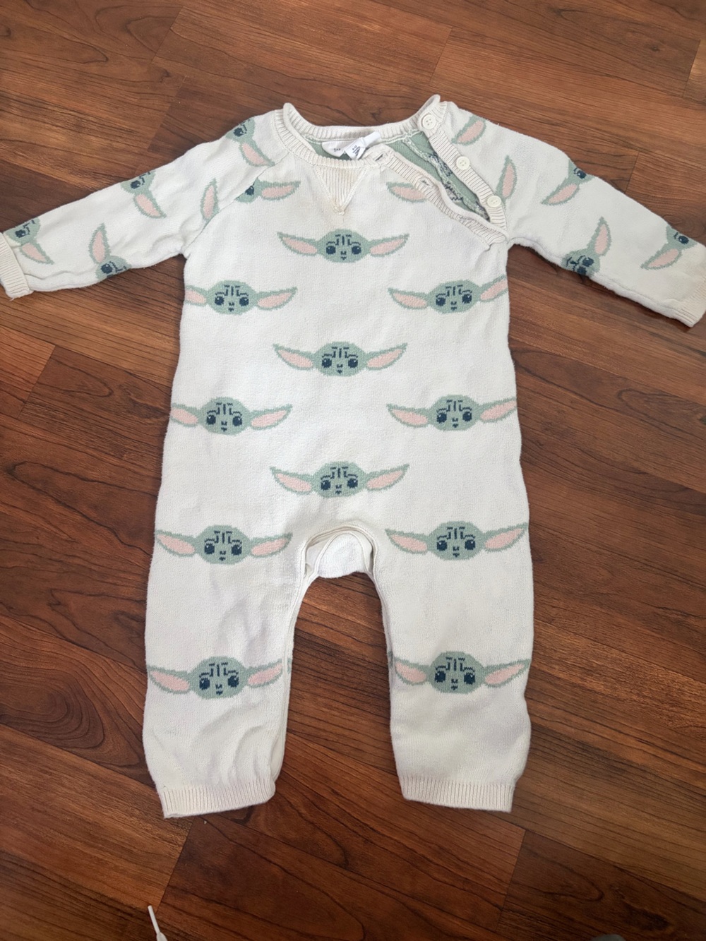 GAP baby Cream Star Wars Knit One-Piece